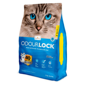 arena aglomerante odourlock para gatos