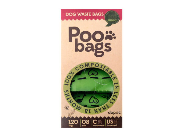 bolsas poo bags biodegradables para excrementos